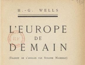 L’Europe de demain - 1920